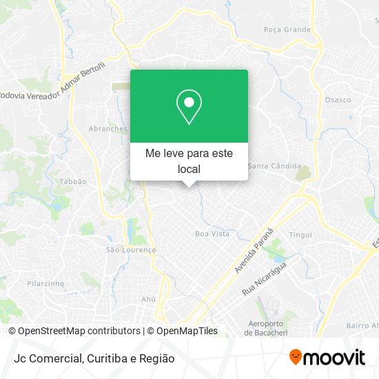 Jc Comercial mapa