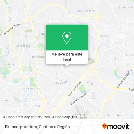 Rk Incorporadora mapa