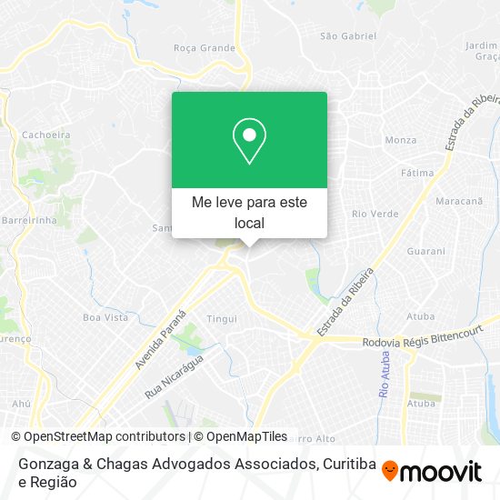 Gonzaga & Chagas Advogados Associados mapa
