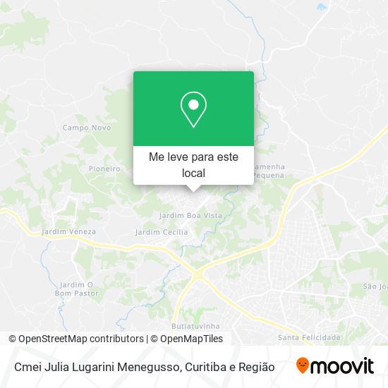 Cmei Julia Lugarini Menegusso mapa