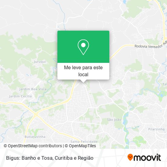 Bigus: Banho e Tosa mapa