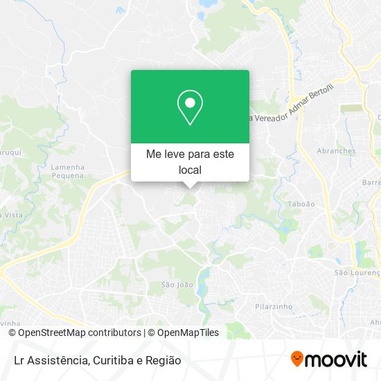 Lr Assistência mapa