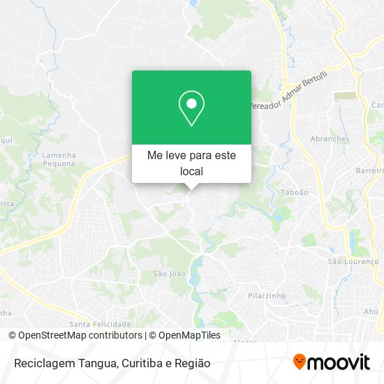 Reciclagem Tangua mapa