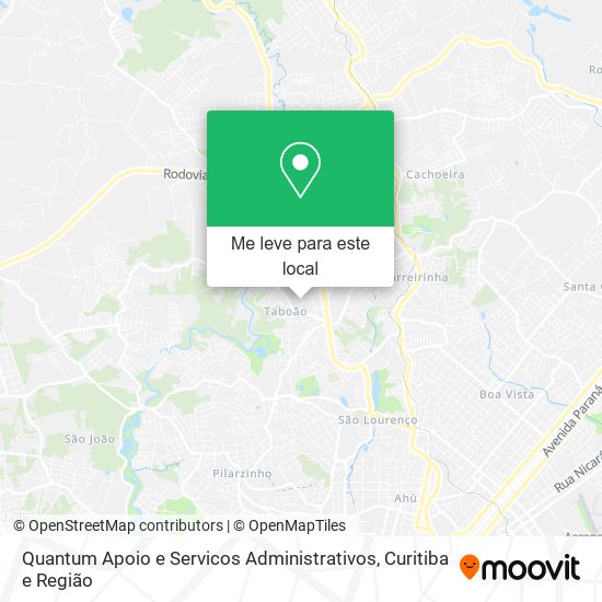 Quantum Apoio e Servicos Administrativos mapa