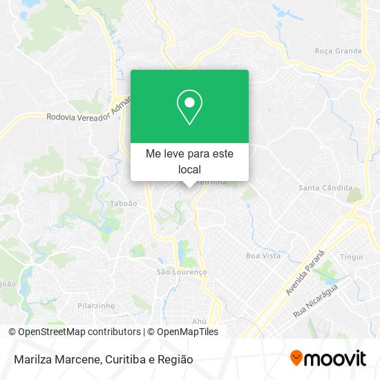 Marilza Marcene mapa