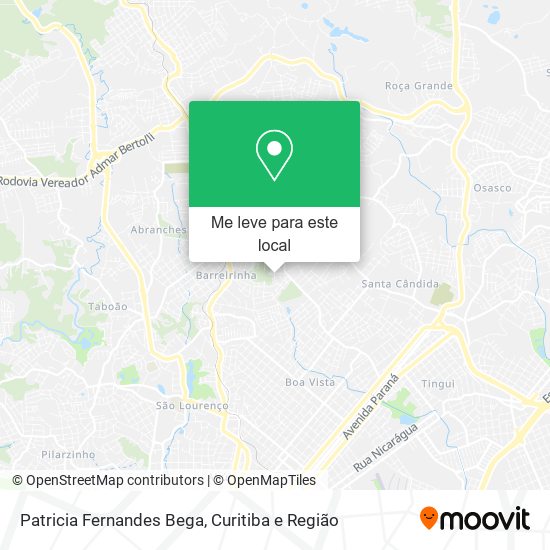 Patricia Fernandes Bega mapa
