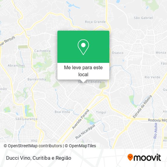 Ducci Vino mapa