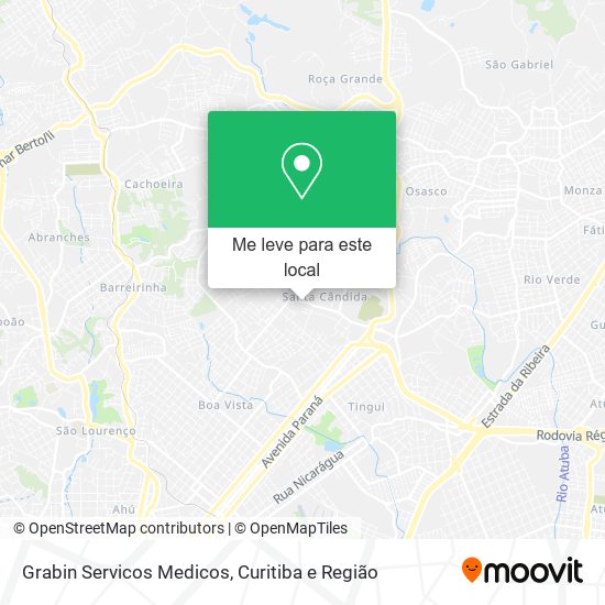 Grabin Servicos Medicos mapa