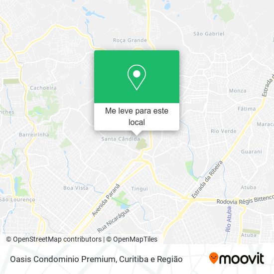 Oasis Condominio Premium mapa