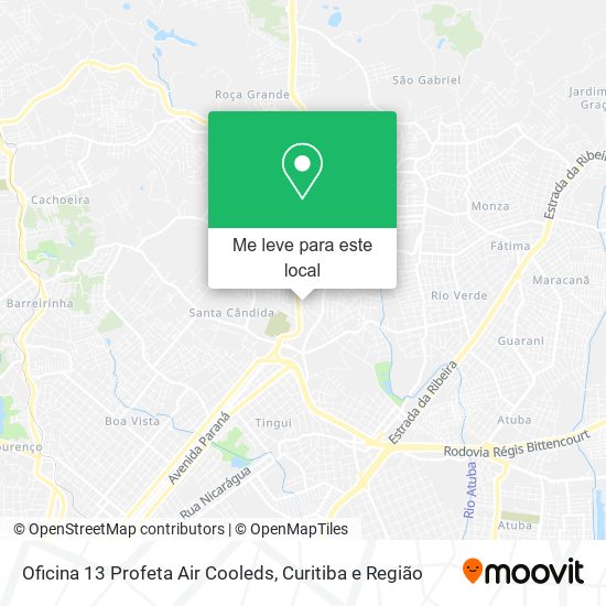 Oficina 13 Profeta Air Cooleds mapa