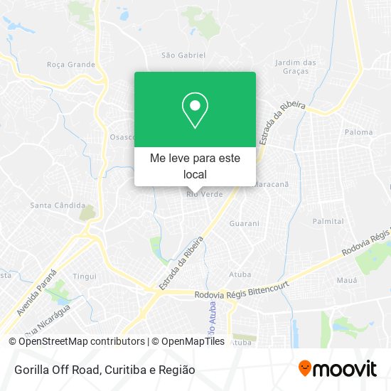 Gorilla Off Road mapa