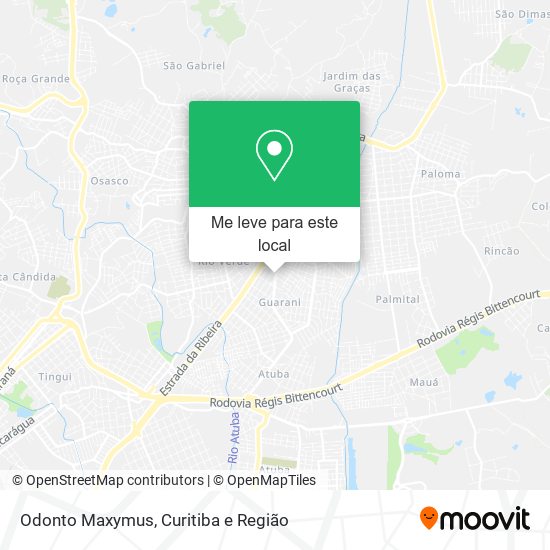 Odonto Maxymus mapa