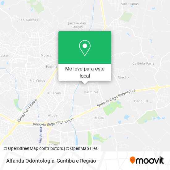 Alfanda Odontologia mapa