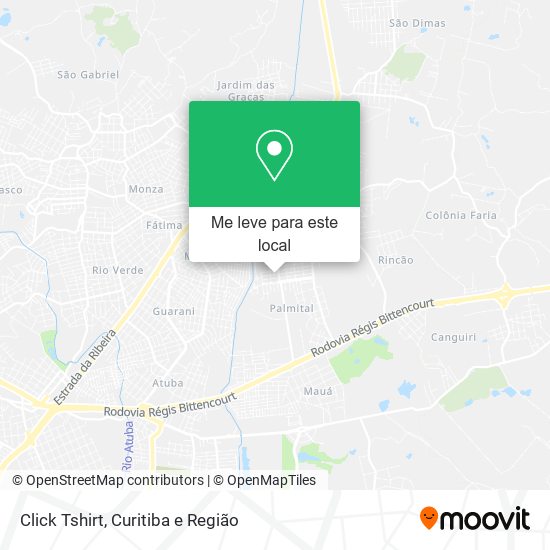 Click Tshirt mapa