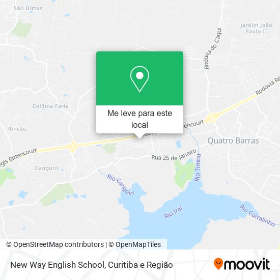 New Way English School mapa