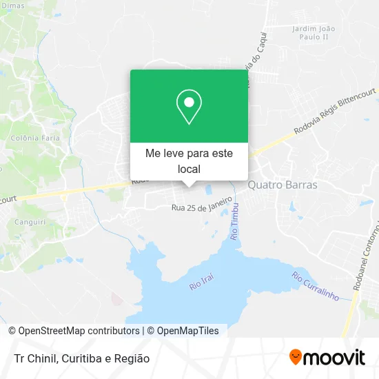 Tr Chinil mapa