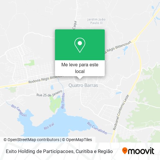 Exito Holding de Participacoes mapa