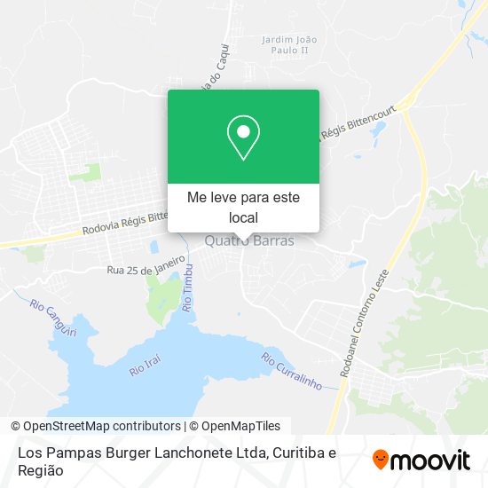 Los Pampas Burger Lanchonete Ltda mapa