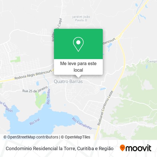 Condominio Residencial la Torre mapa