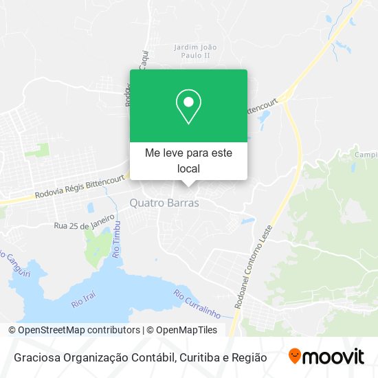 Graciosa Organização Contábil mapa