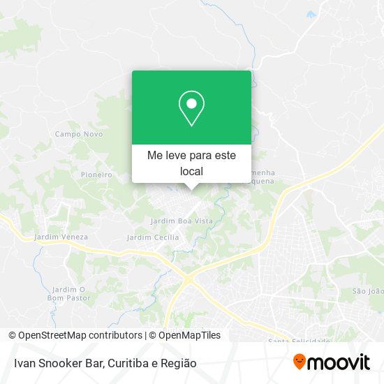 Ivan Snooker Bar mapa