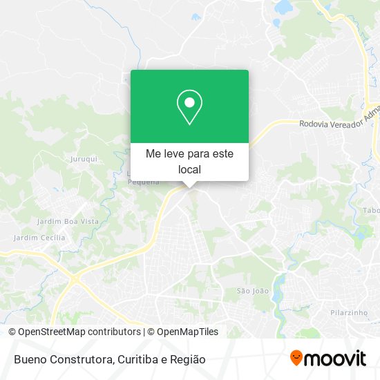 Bueno Construtora mapa