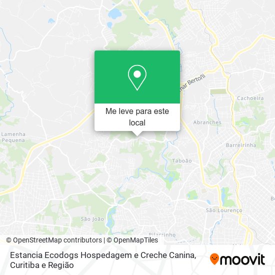 Estancia Ecodogs Hospedagem e Creche Canina mapa
