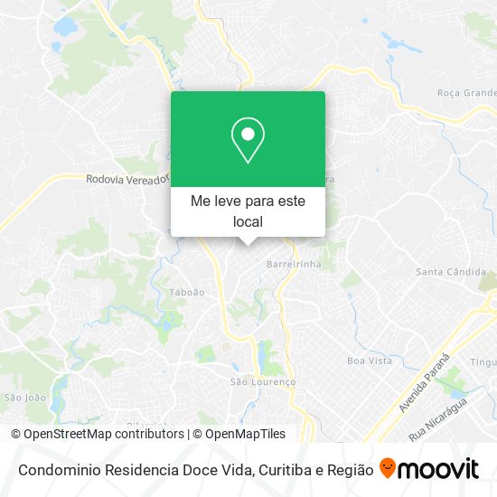 Condominio Residencia Doce Vida mapa