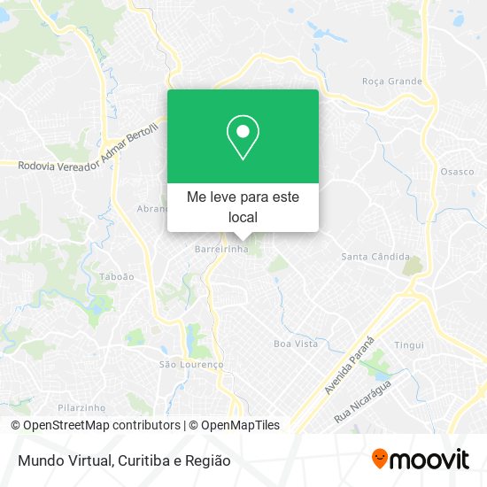 Mundo Virtual mapa