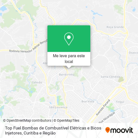 Top Fuel Bombas de Combustível Elétricas e Bicos Injetores mapa