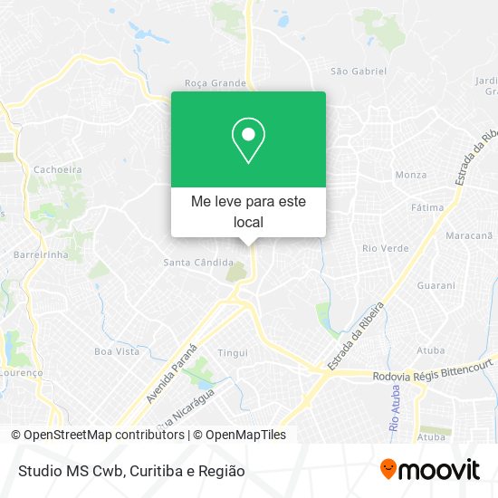 Studio MS Cwb mapa