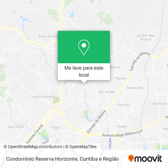 Condominio Reserva Horizonte mapa