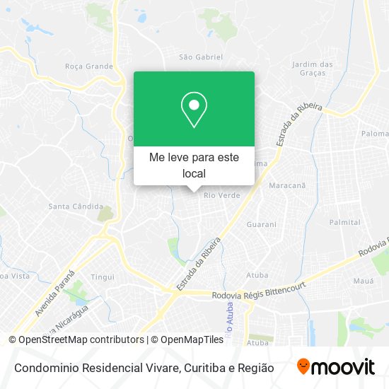 Condominio Residencial Vivare mapa
