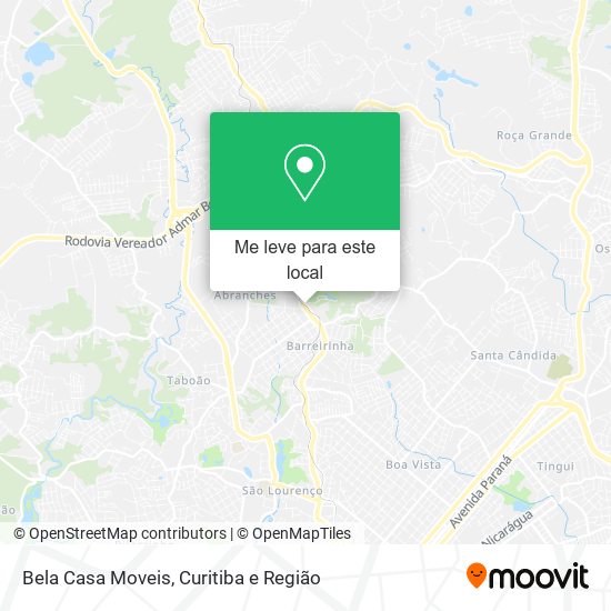 Bela Casa Moveis mapa