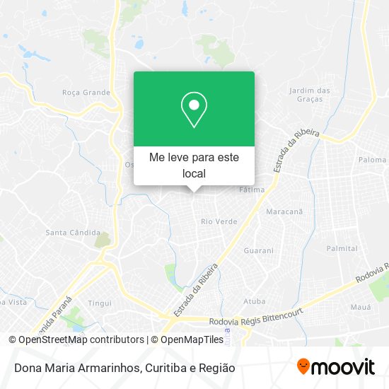 Dona Maria Armarinhos mapa
