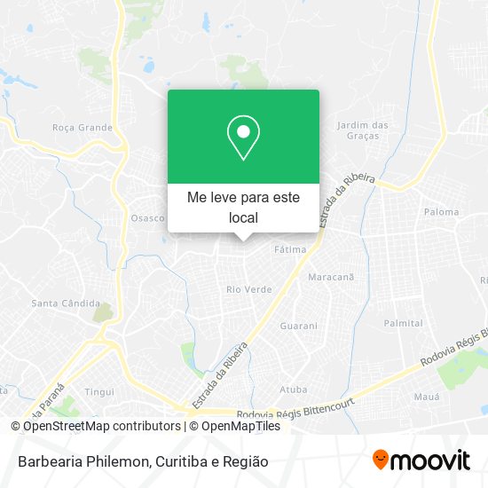 Barbearia Philemon mapa