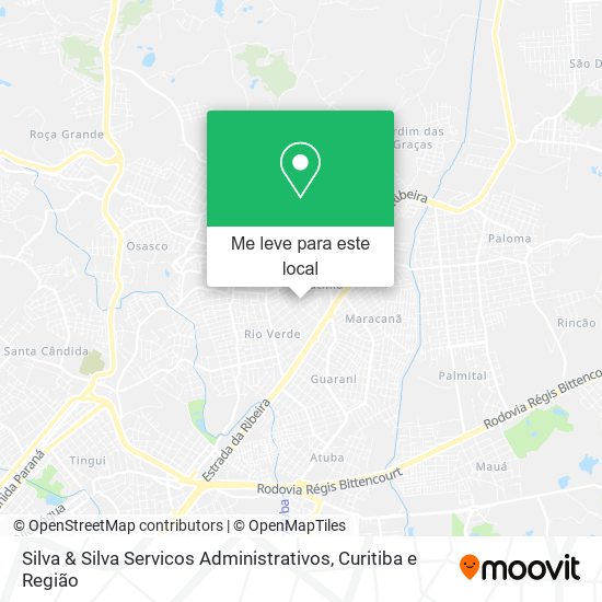 Silva & Silva Servicos Administrativos mapa