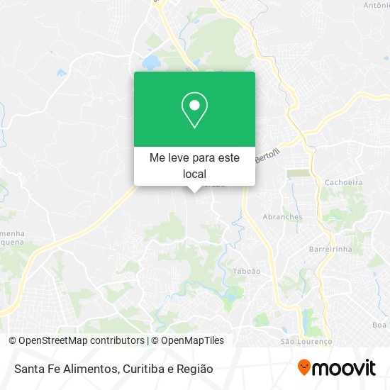 Santa Fe Alimentos mapa