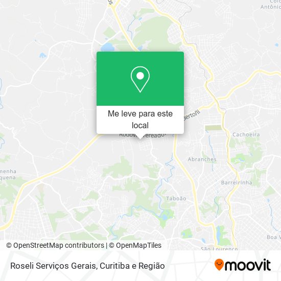 Roseli Serviços Gerais mapa