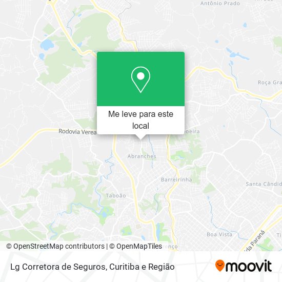 Lg Corretora de Seguros mapa