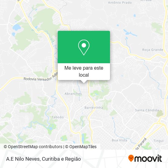A.E Nilo Neves mapa