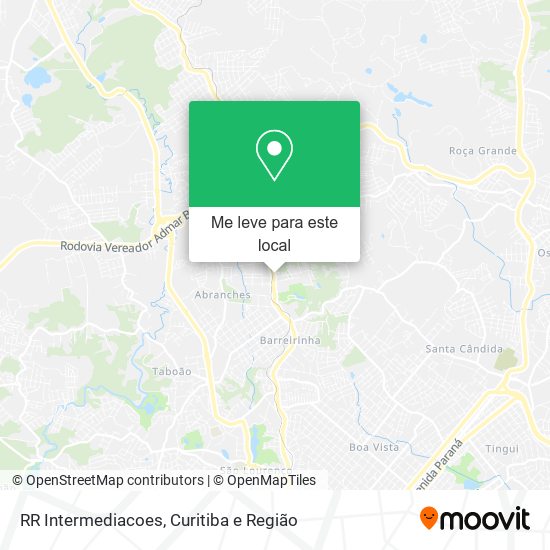 RR Intermediacoes mapa