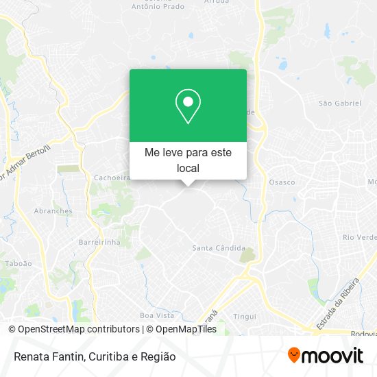 Renata Fantin mapa