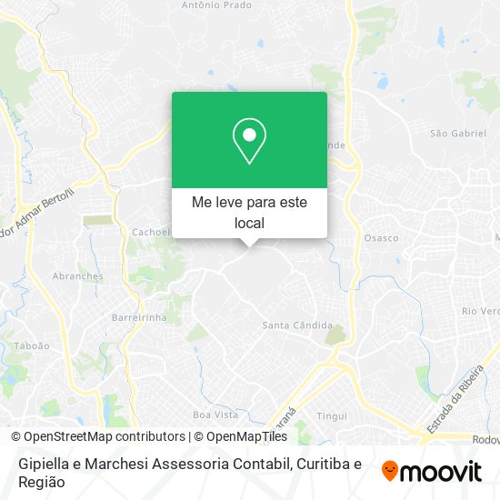 Gipiella e Marchesi Assessoria Contabil mapa