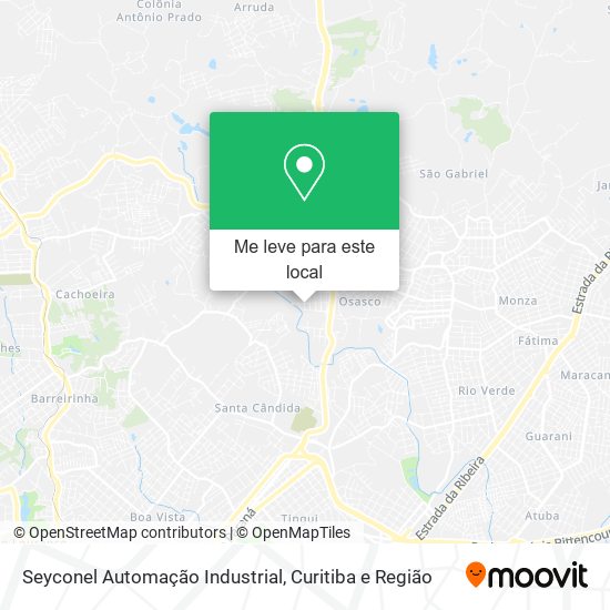 Seyconel Automação Industrial mapa