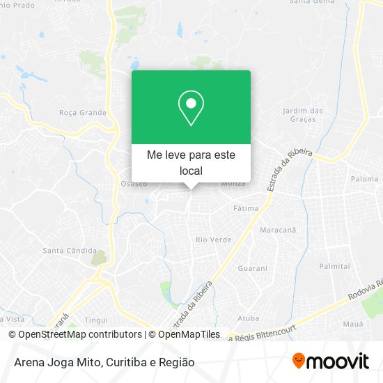 Arena Joga Mito mapa