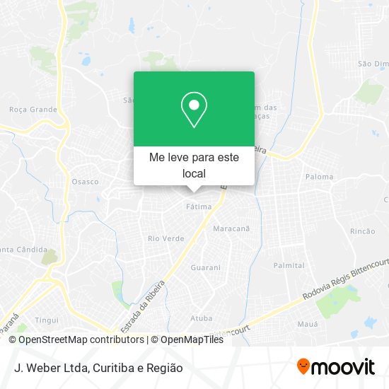 J. Weber Ltda mapa