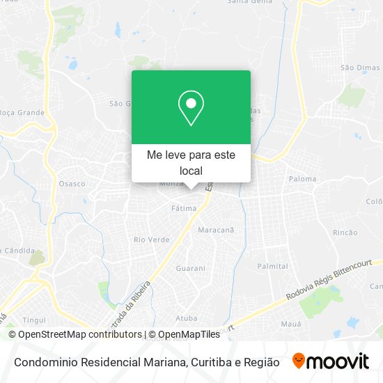 Condominio Residencial Mariana mapa