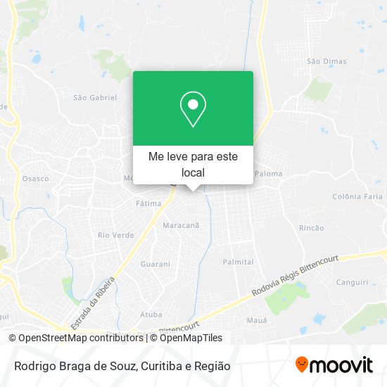 Rodrigo Braga de Souz mapa