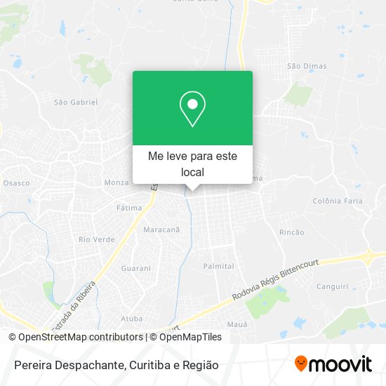 Pereira Despachante mapa